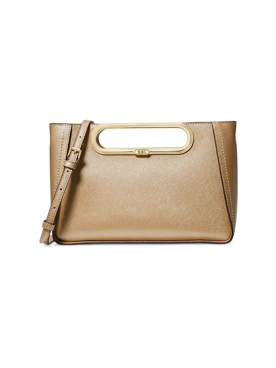 Womens Large Chelsea Leather Convertible Clutch Product Image