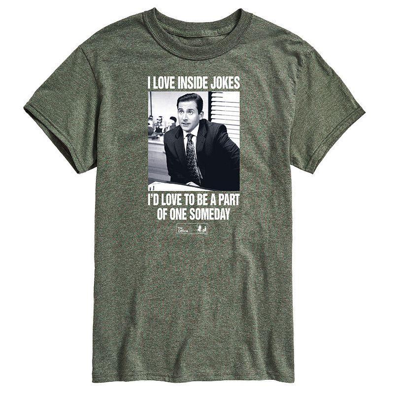 Mens The Office Michael Inside Jokes Tee Product Image
