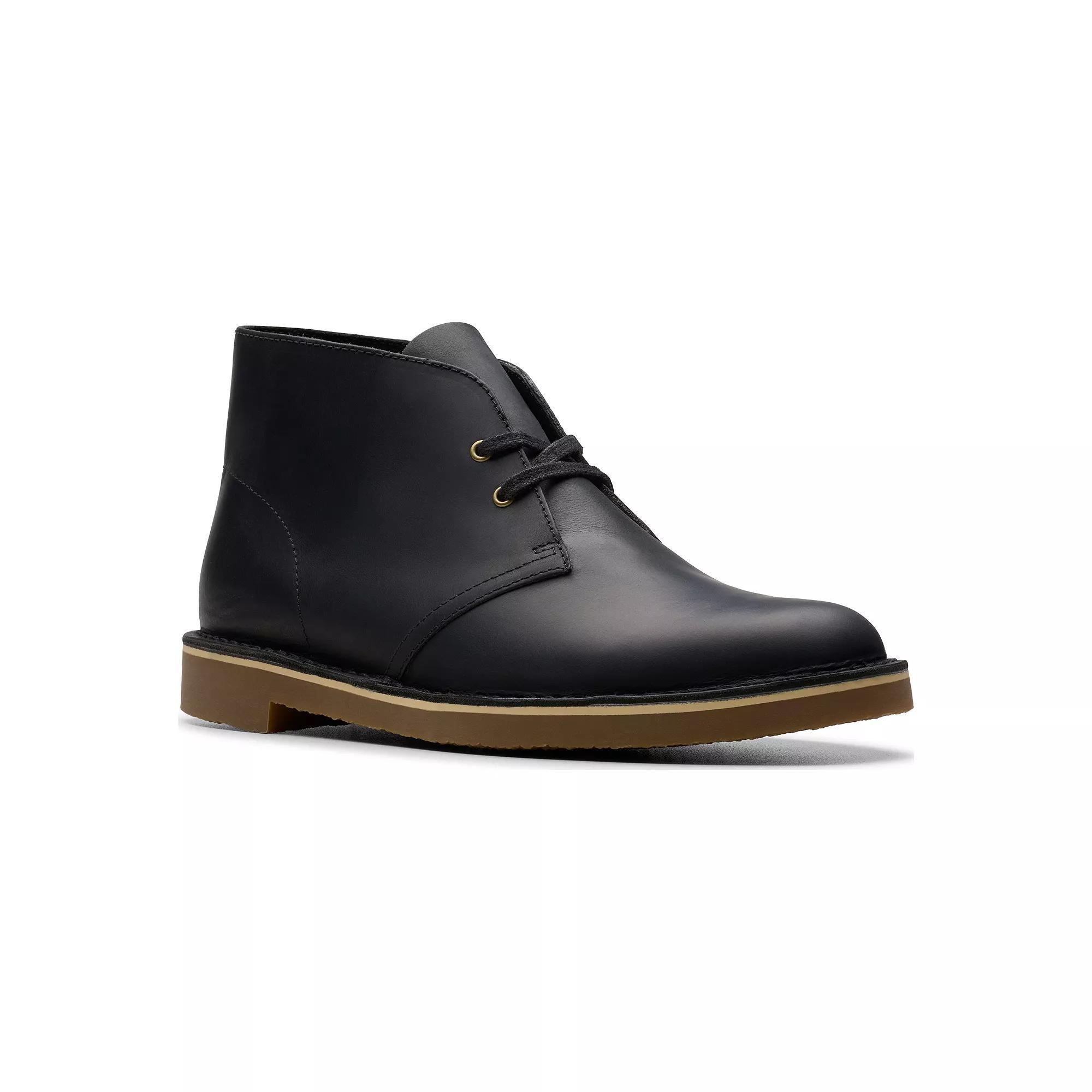 Clarks® Shepton Men's Suede Lace Up Boots, Size: 11, Black Product Image