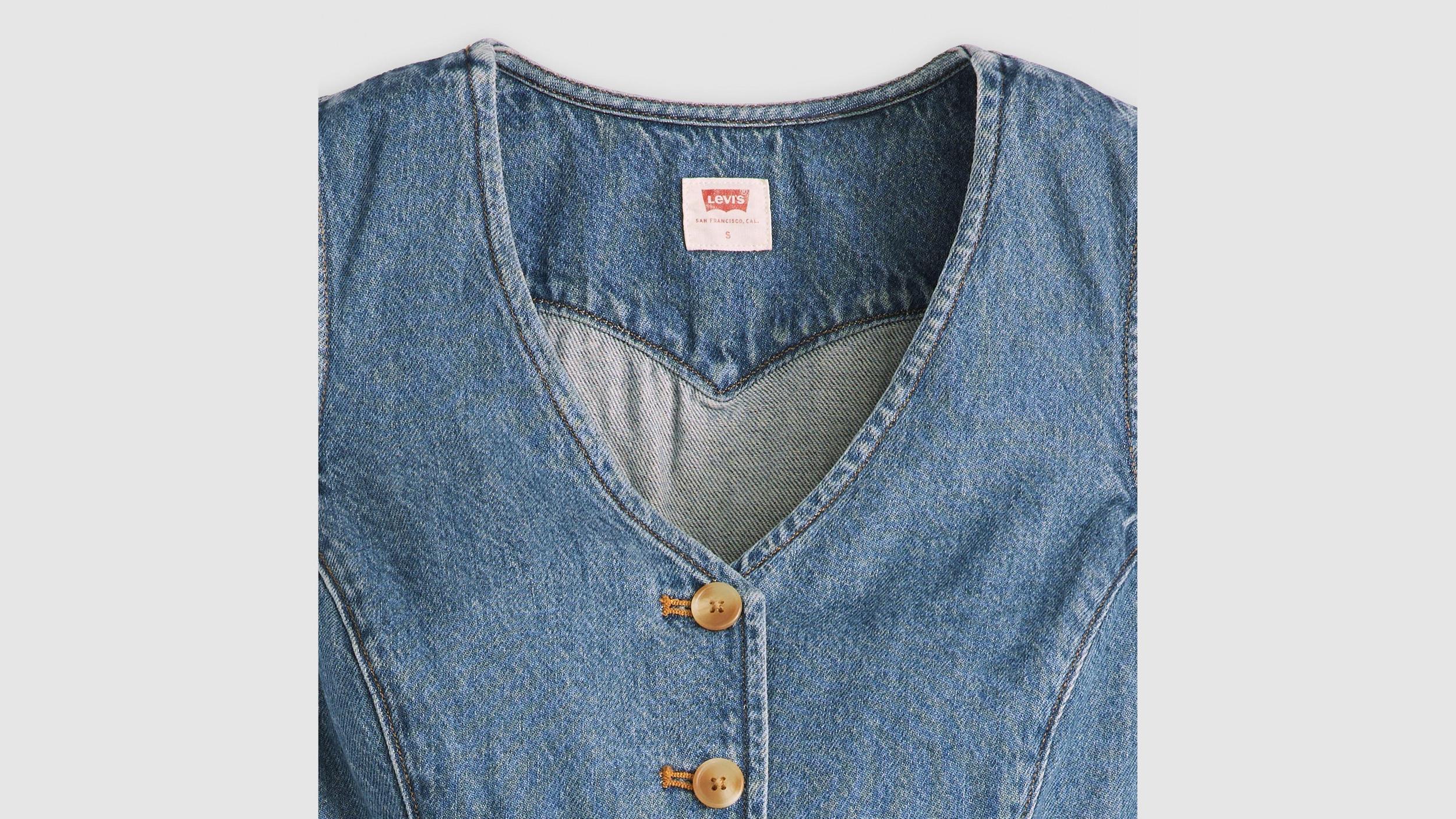 Amore Denim Vest Product Image