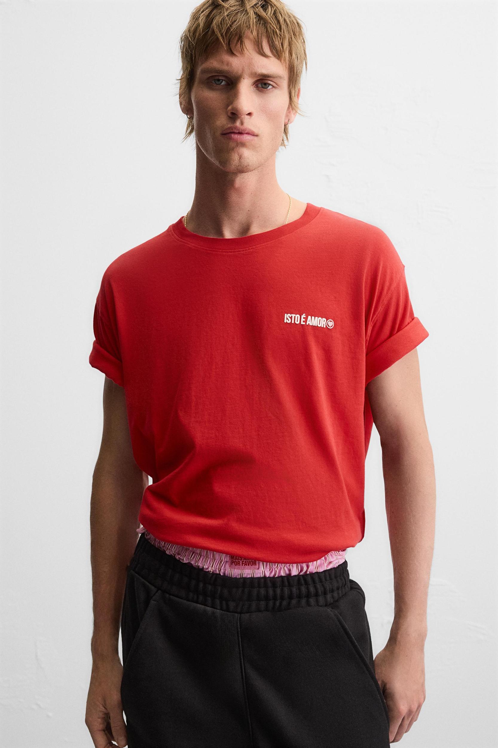 LIMITED EDITION RUBBERIZED TEXT T-SHIRT Product Image