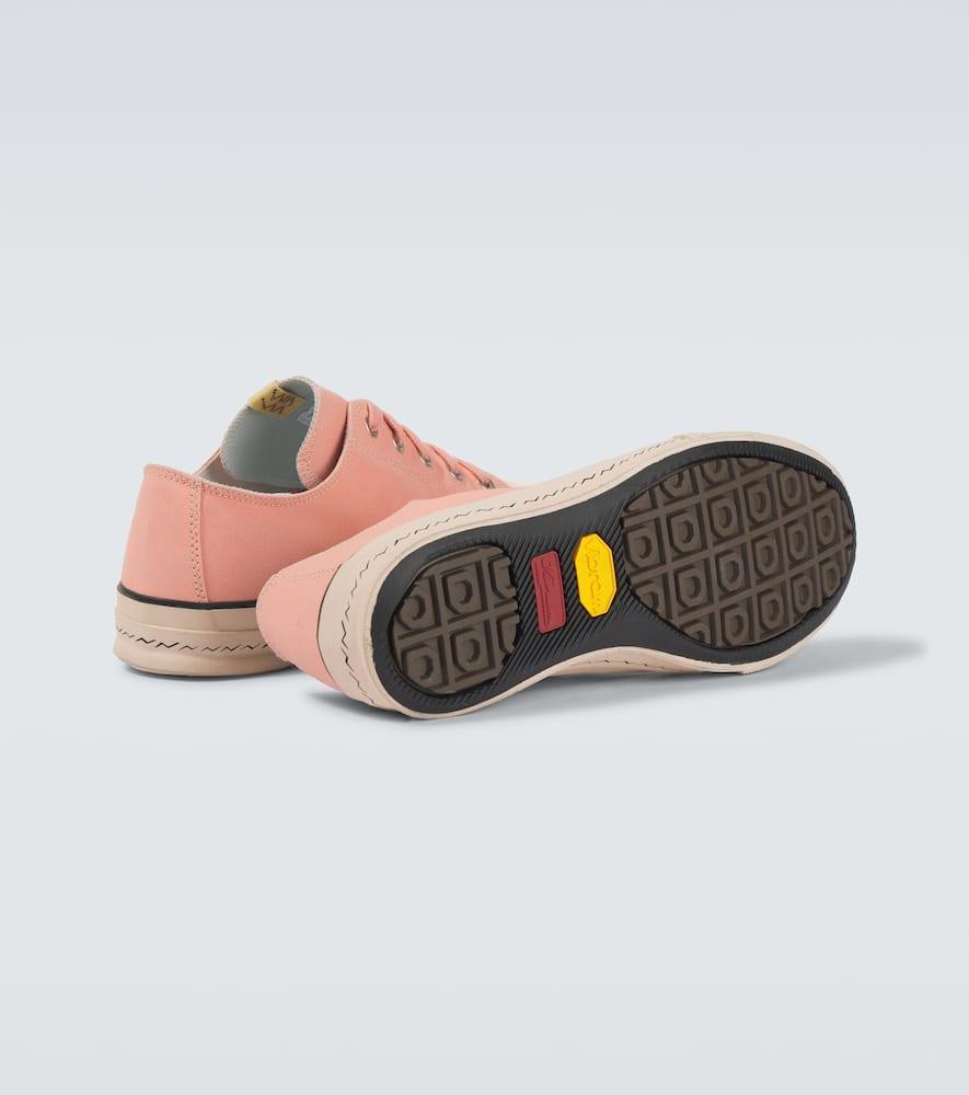 VISVIM Skagway L. T. Canvas Sneakers In Pink Product Image