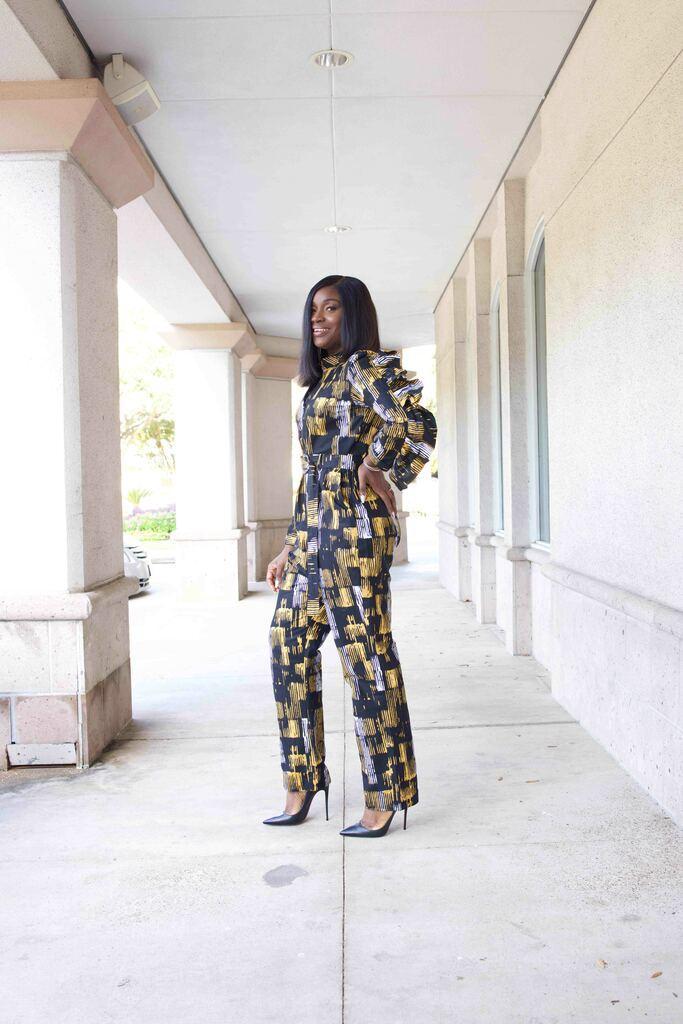 Ruffled Jumpsuit Product Image