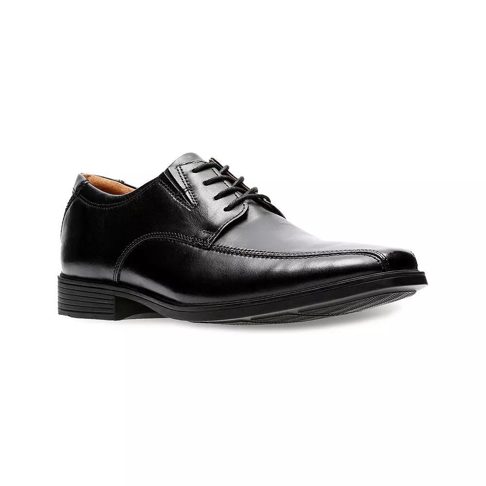 Clarks® Tilden Walk Men's Dress Shoes, Size: 10 Wide, Black Leather Product Image