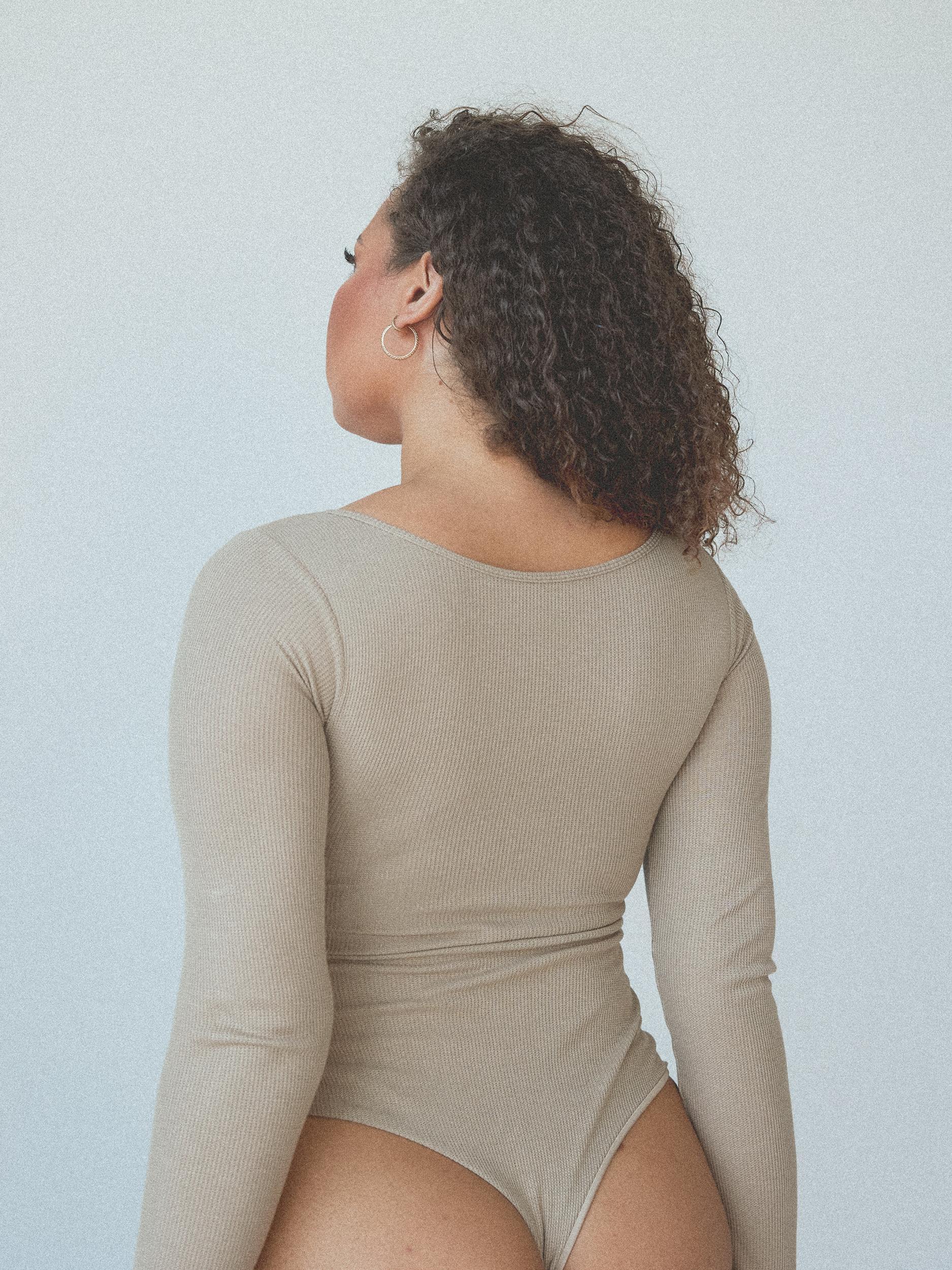 Long Sleeve Henley Bramisuit Product Image
