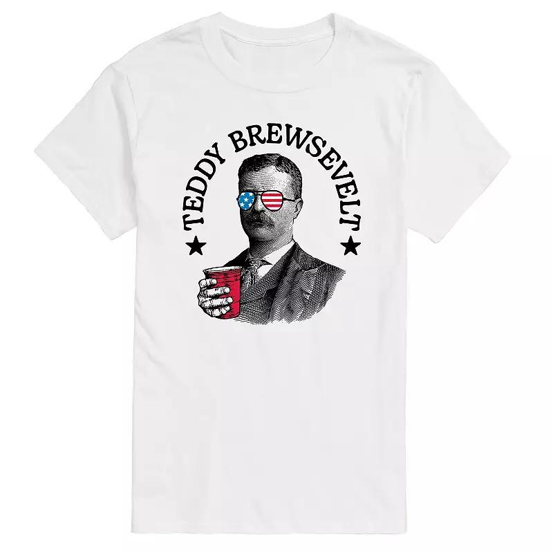Big & Tall Teddy Brewsevelt Graphic Tee, Mens Product Image