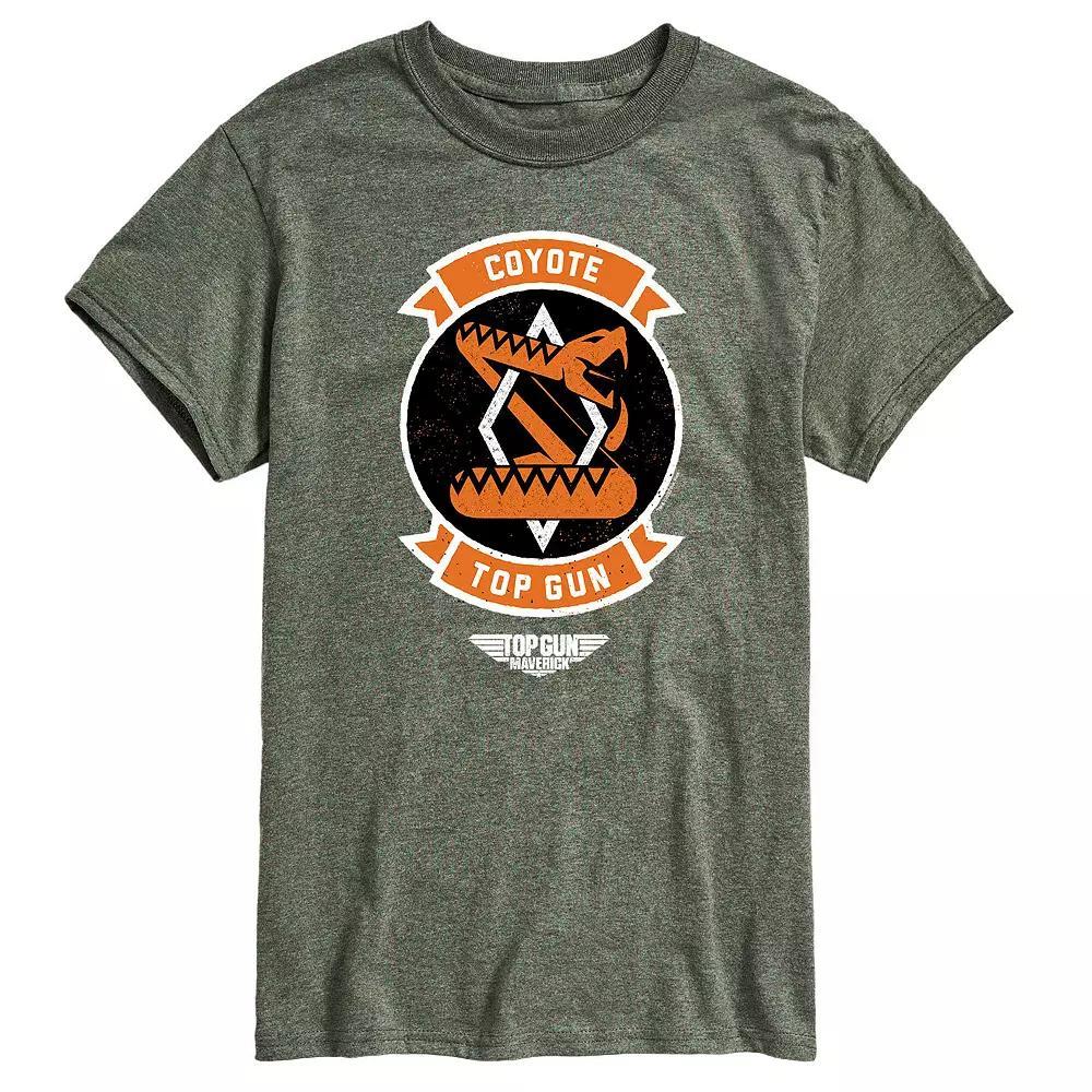 Mens Top Gun Maverick Coyote Badge Tee Product Image