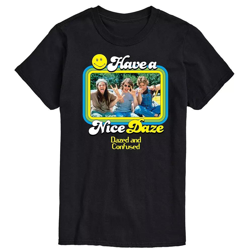 Mens Dazed and Confused Have A Nice Daze Graphic Tee Red Product Image