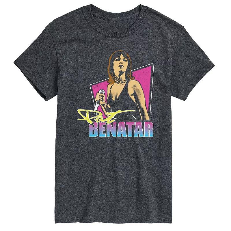 Men's Pat Benatar Cameo Graphic Tee, Size: Medium, Black Product Image