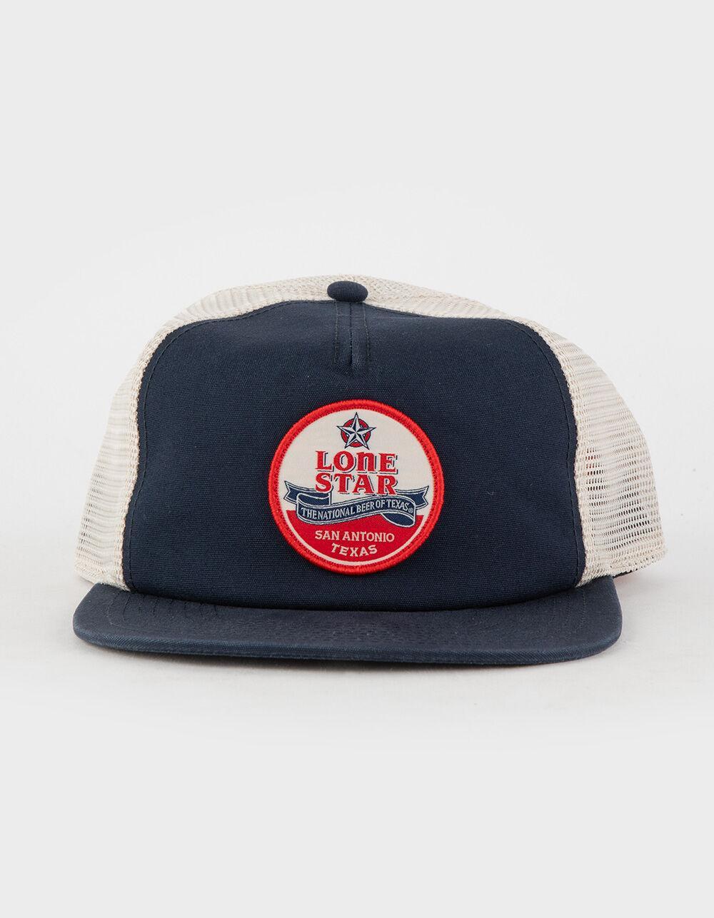 AMERICAN NEEDLE Lone Star Wyatt Mens Trucker Hat - NAVY Product Image