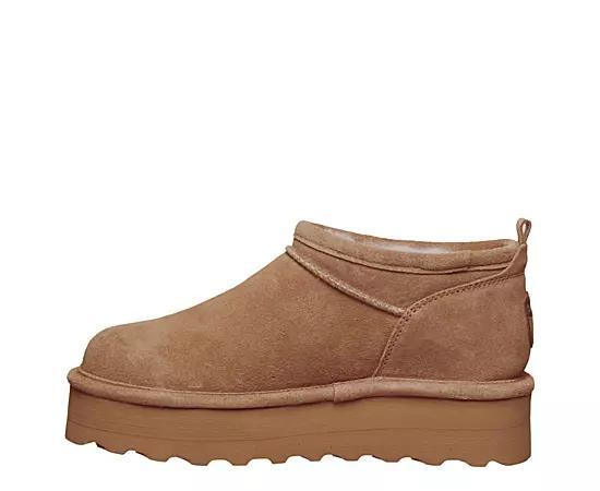 Bearpaw Retro Super Shorty Faux Suede Womens Boots Product Image