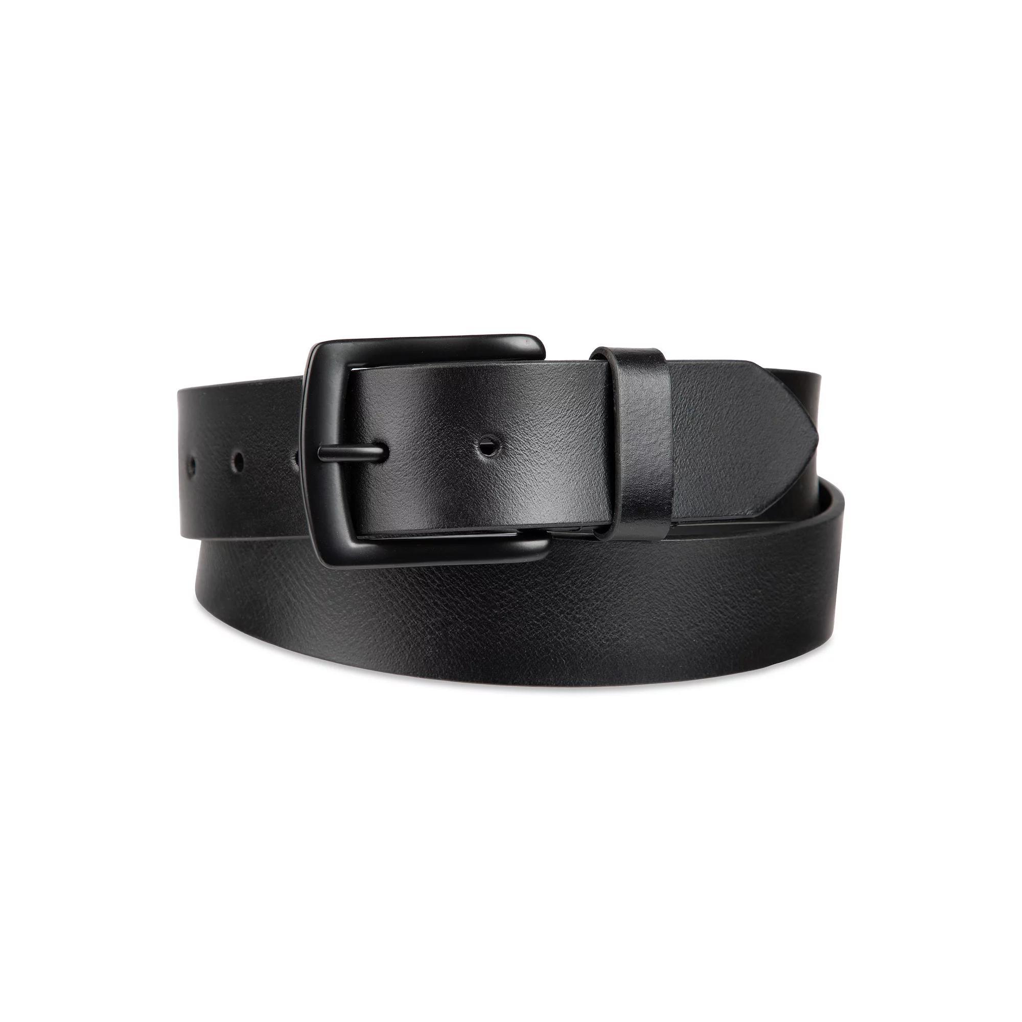 Men's Sonoma Goods For Life® Everyday Casual Genuine Leather Belt, Size: Medium, Black Product Image