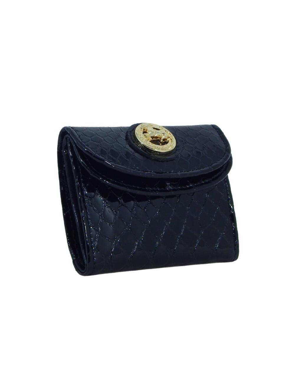 Gallop Compact Patent Leather Wallet Product Image