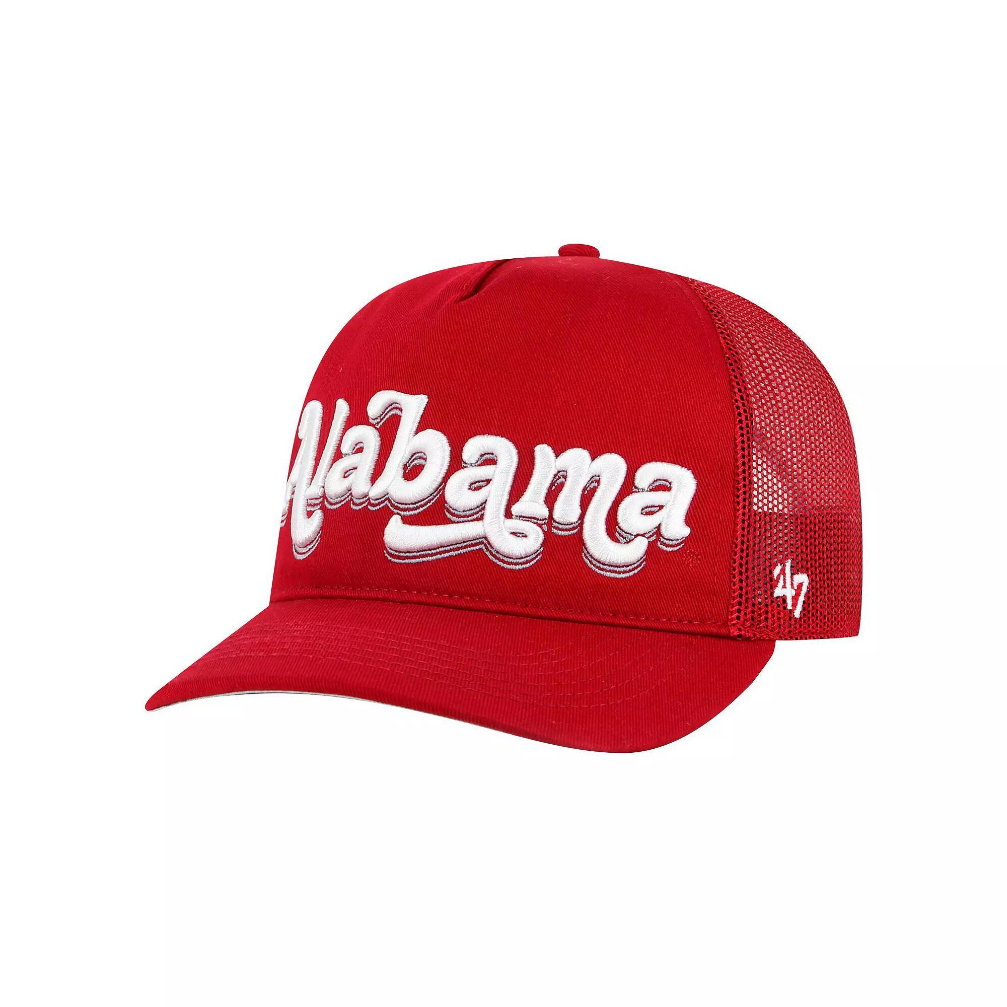 Women's '47 Crimson Alabama Crimson Tide Biloxi Hitch Adjustable Hat, Red Product Image