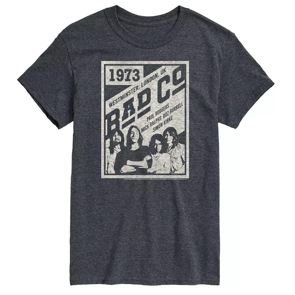 Big & Tall Bad Company Poster Tee, Mens Product Image