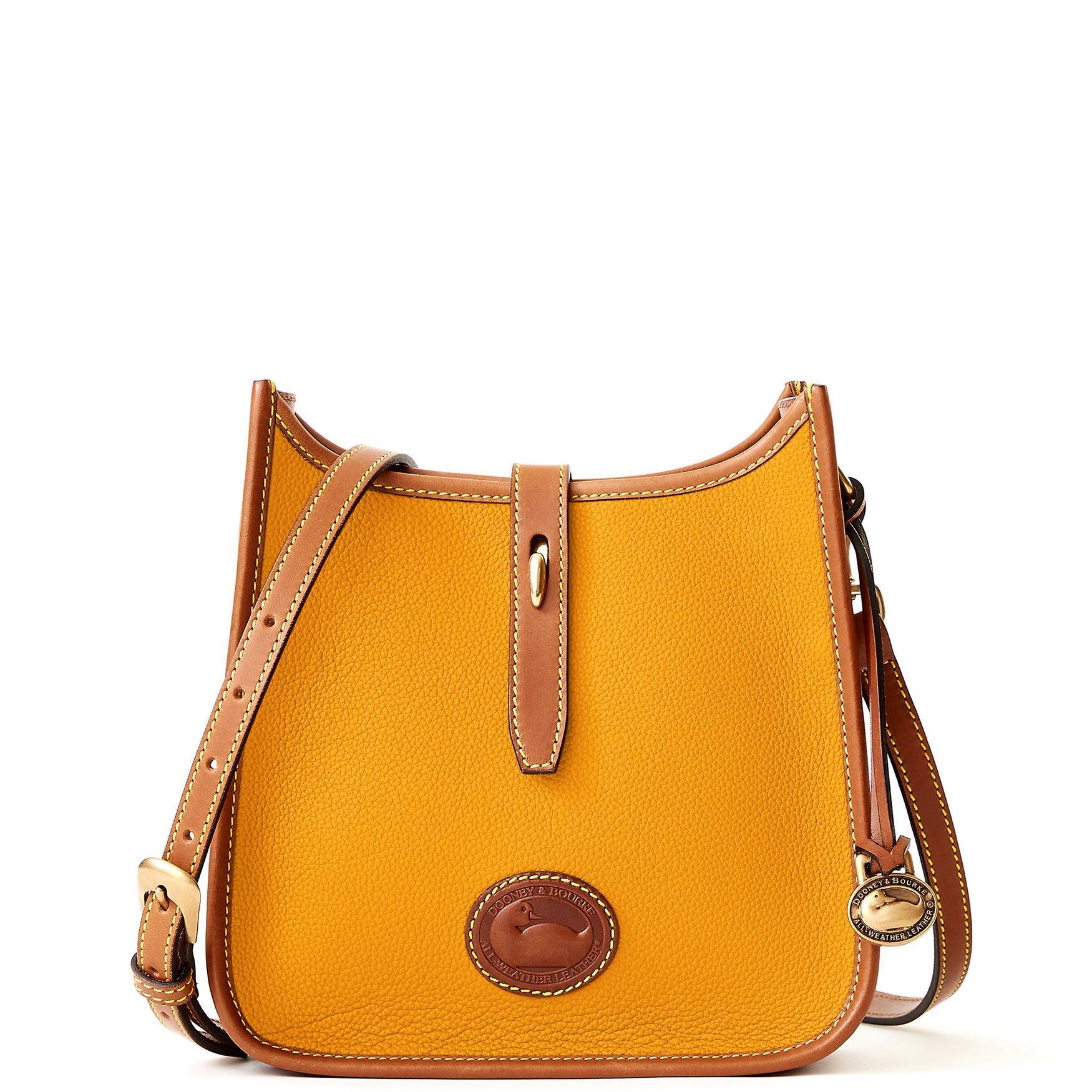 Dooney & Bourke Womens All Weather Leather 3.0 Crossbody 22 Bag in Green Product Image