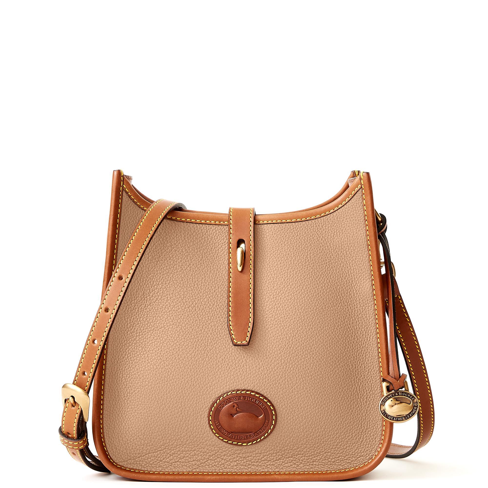 Dooney & Bourke Womens All Weather Leather 3.0 Crossbody 22 Bag in Green Product Image