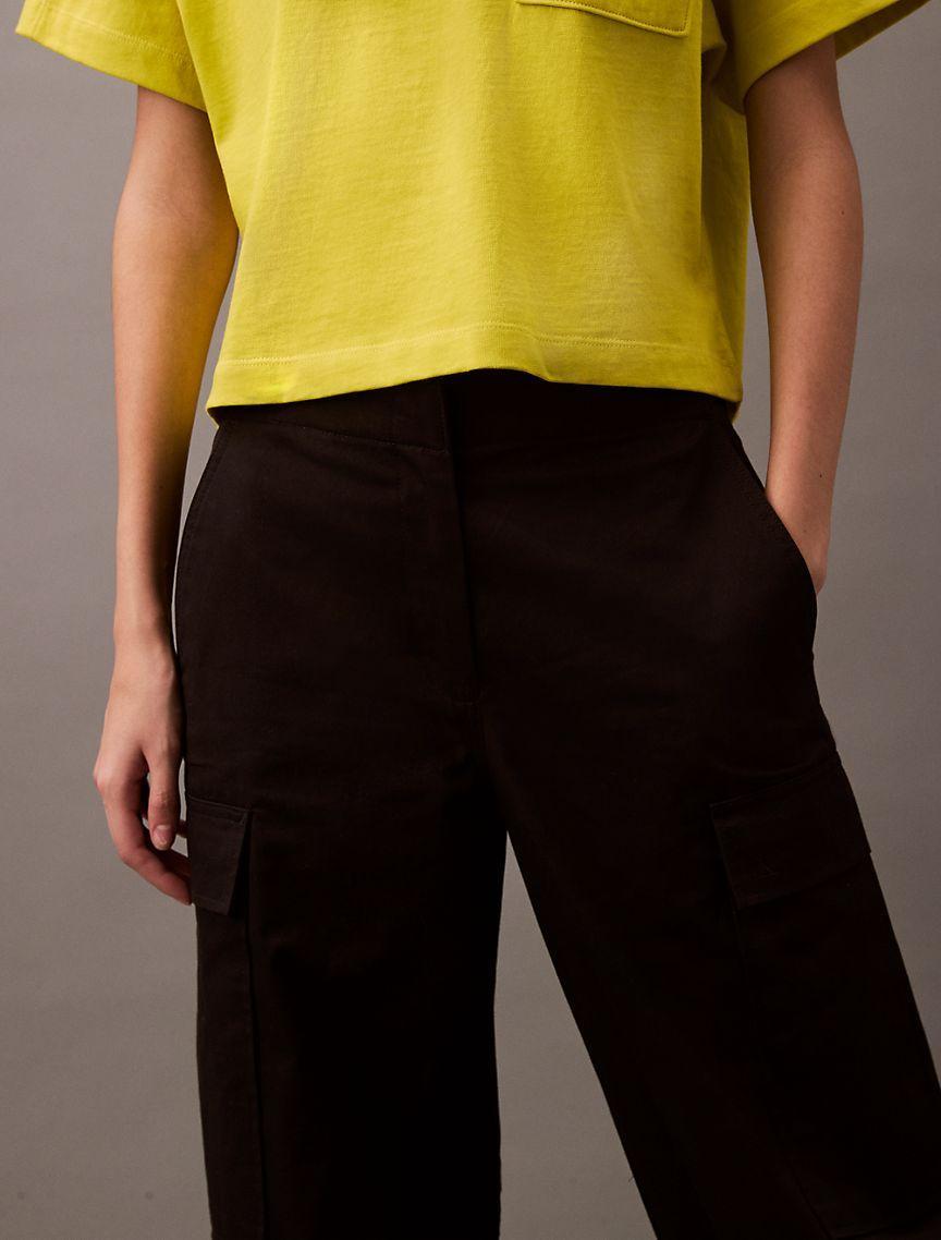 Cotton Twill Cargo Pants Product Image