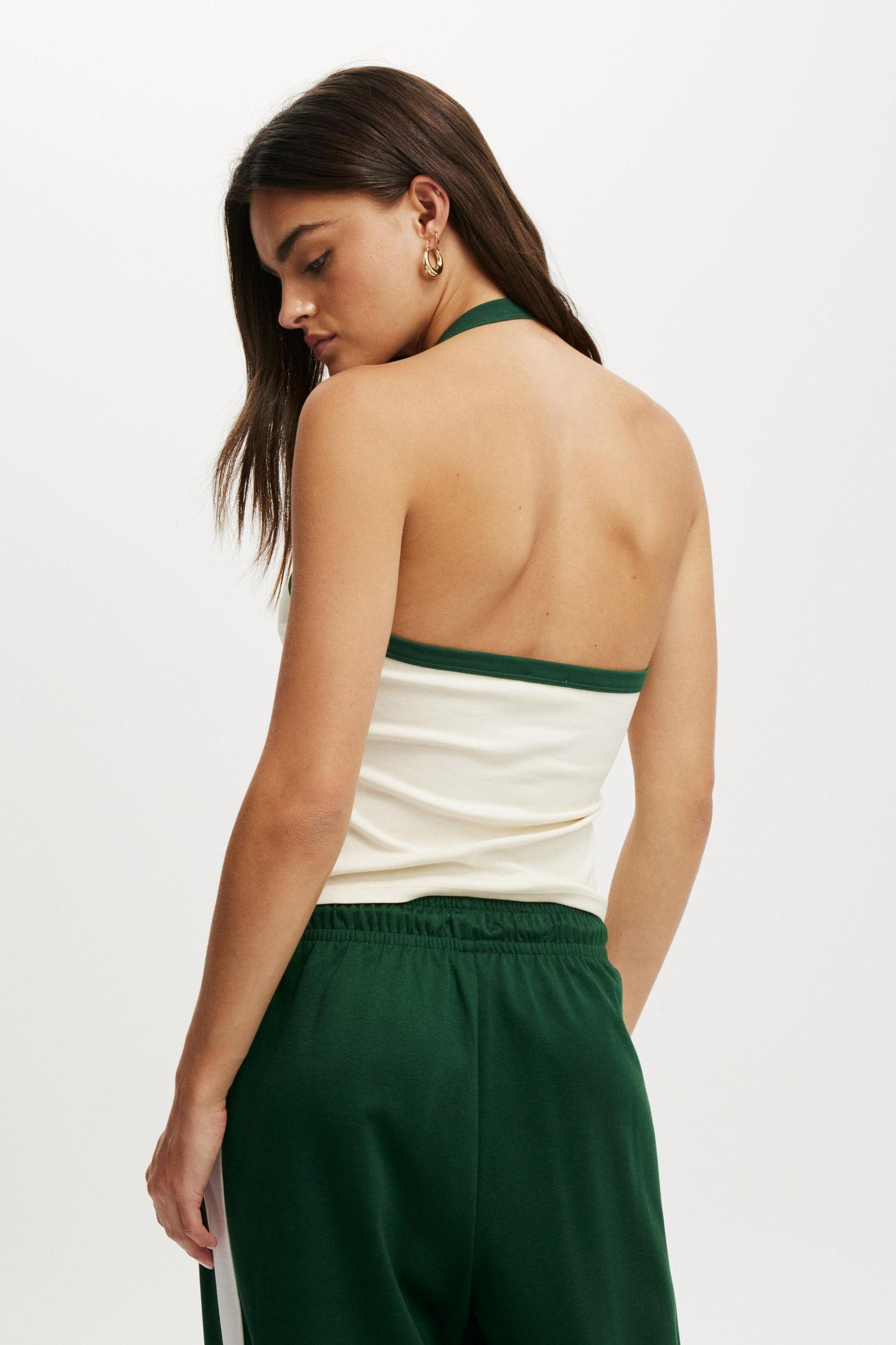 Alexa Button Front Halter Product Image