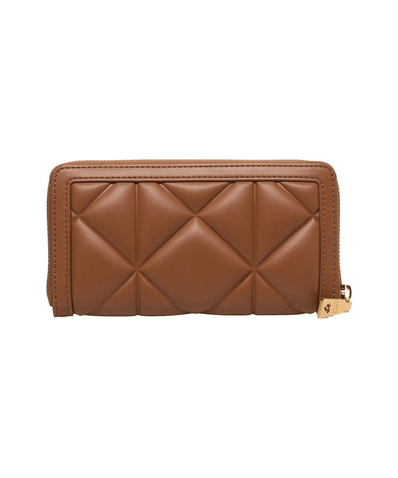 Quilted wallet with logo Product Image