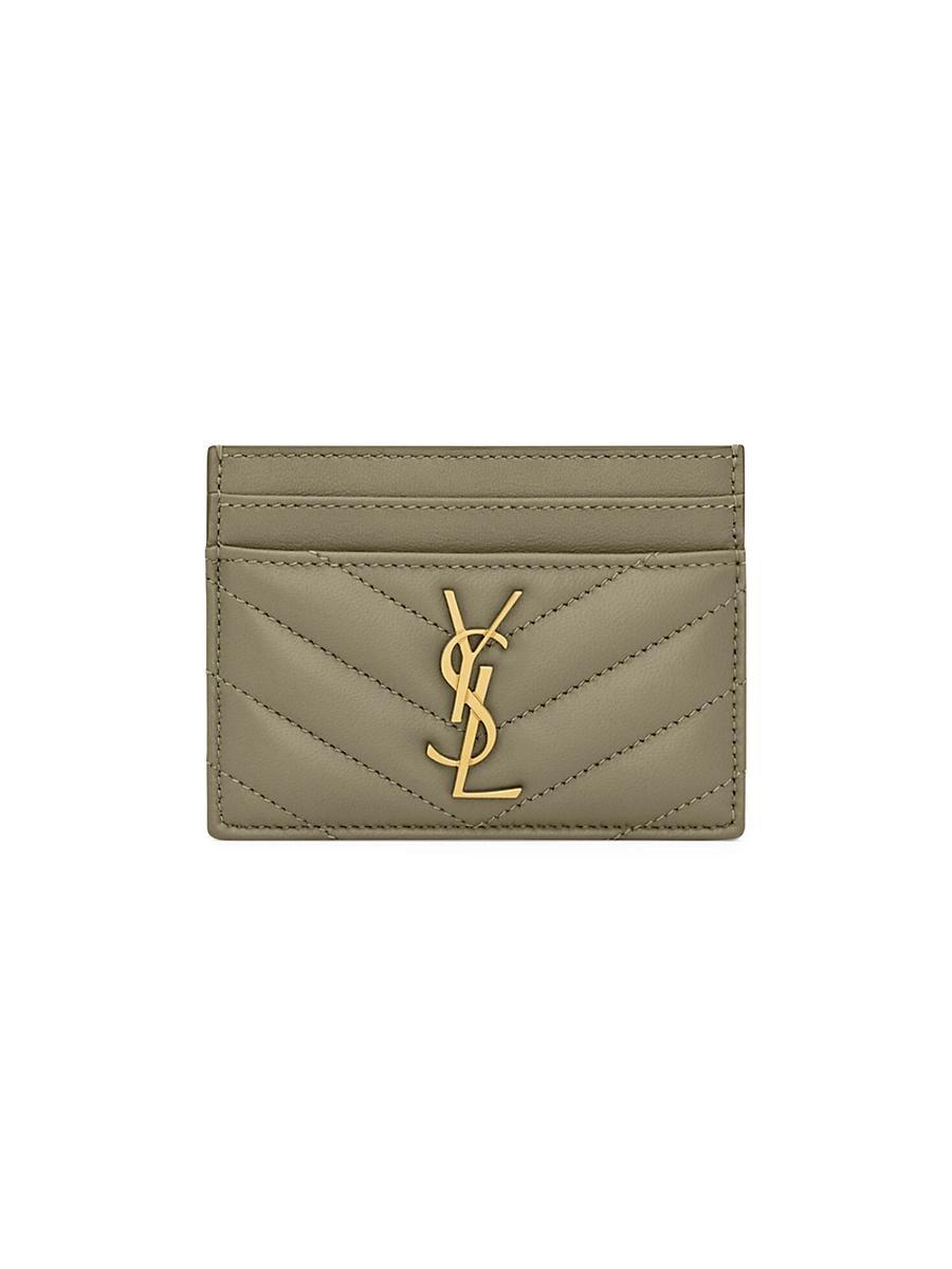Saint Laurent Cassandre Matelasse Card Case Product Image