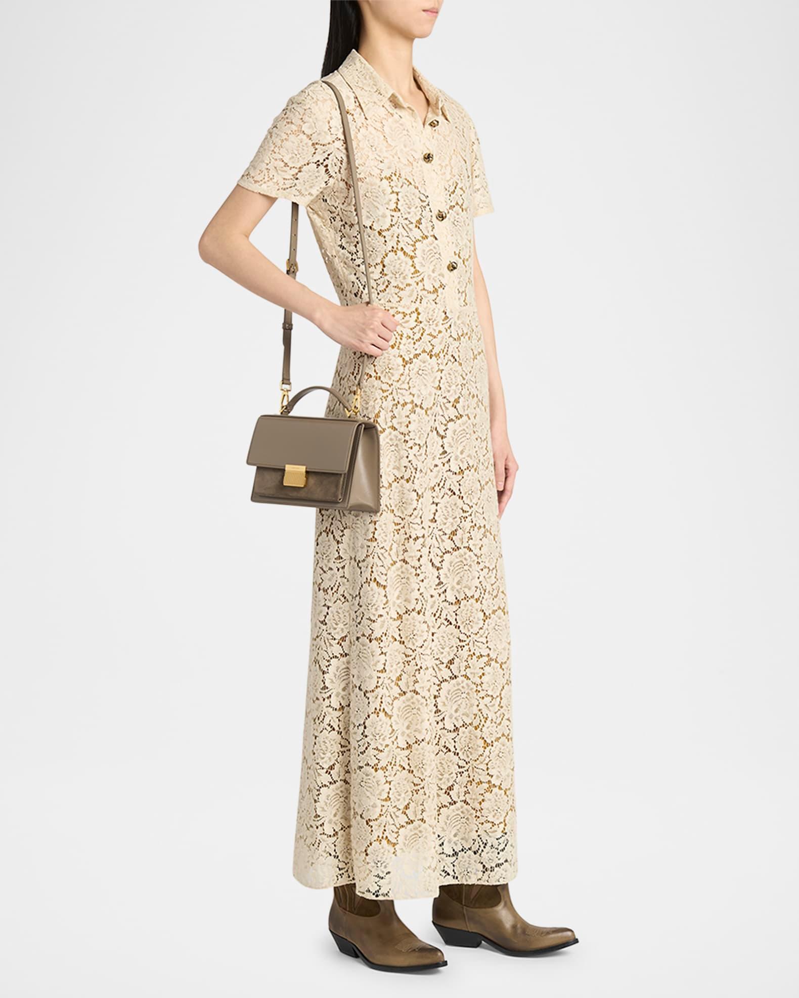Venezia Flap Leather Crossbody Bag Product Image