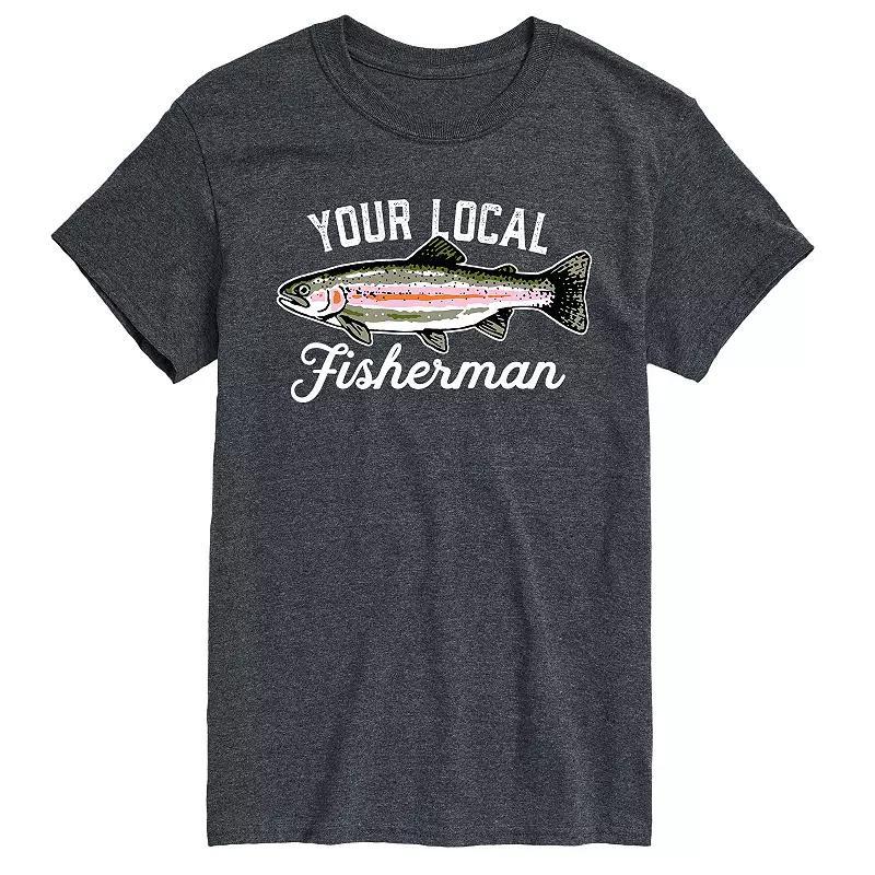 Mens Your Local Fisherman Graphic Tee Product Image