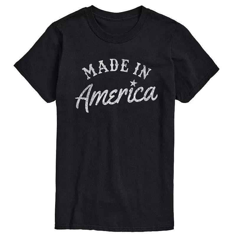 Big & Tall Made In America Tee, Mens Product Image