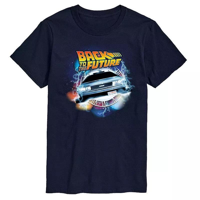 Men's Back To The Future Tee, Size: Medium, Black Product Image