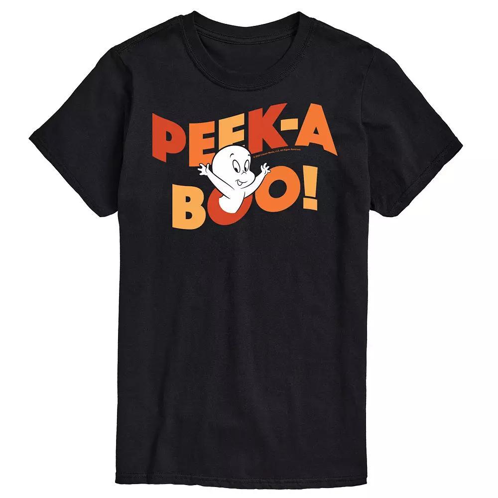 Big & Tall Casper Peek A Boo Graphic Tee, Mens Product Image