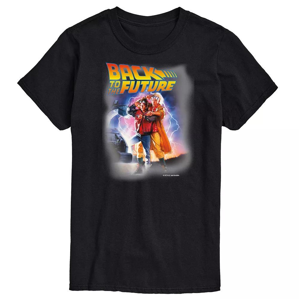 Big & Tall Back to the Future Marty And Doc Graphic Tee, Mens Product Image