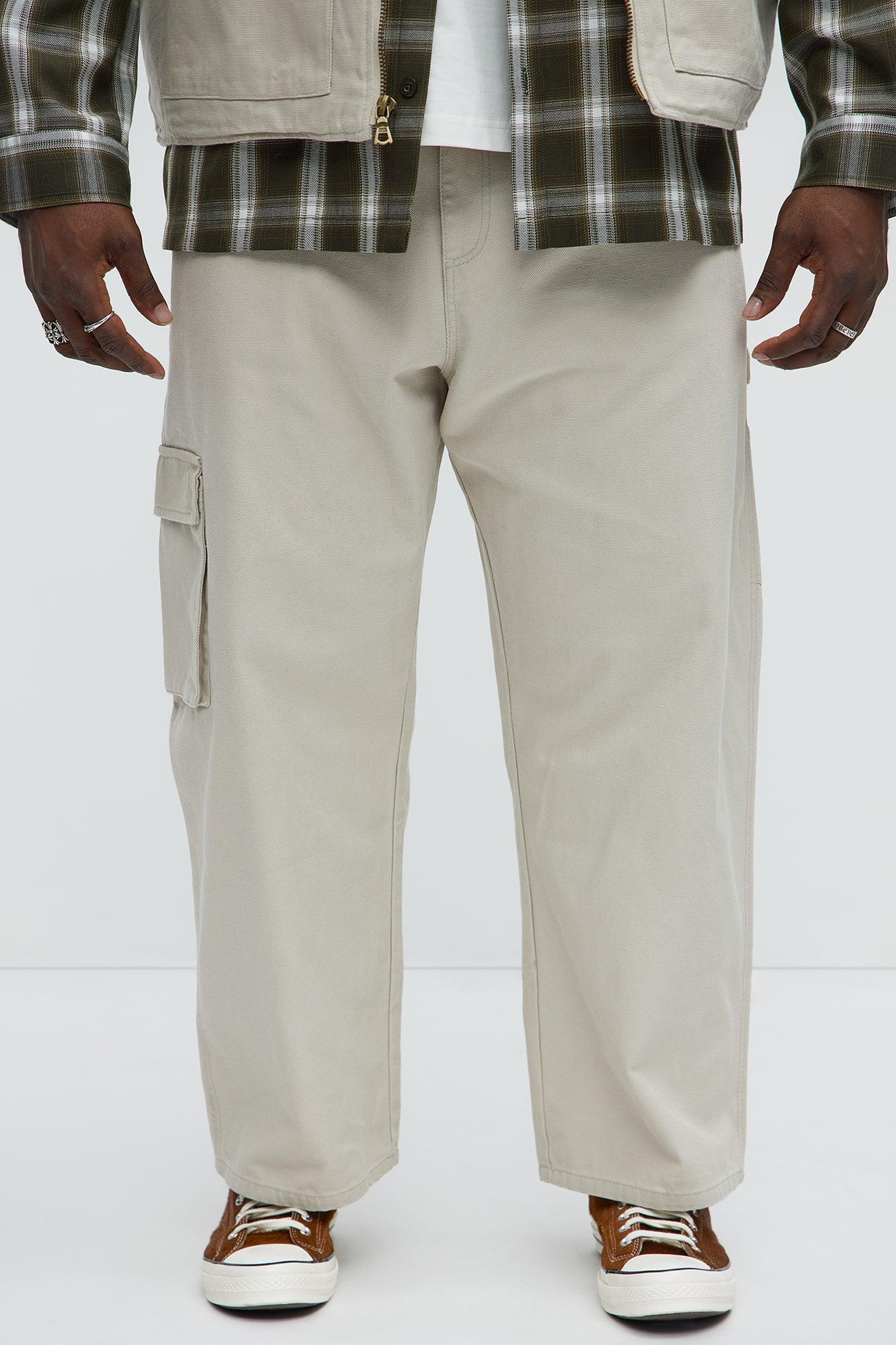 Alexander Utility Straight Cargo Pants - Off White Product Image