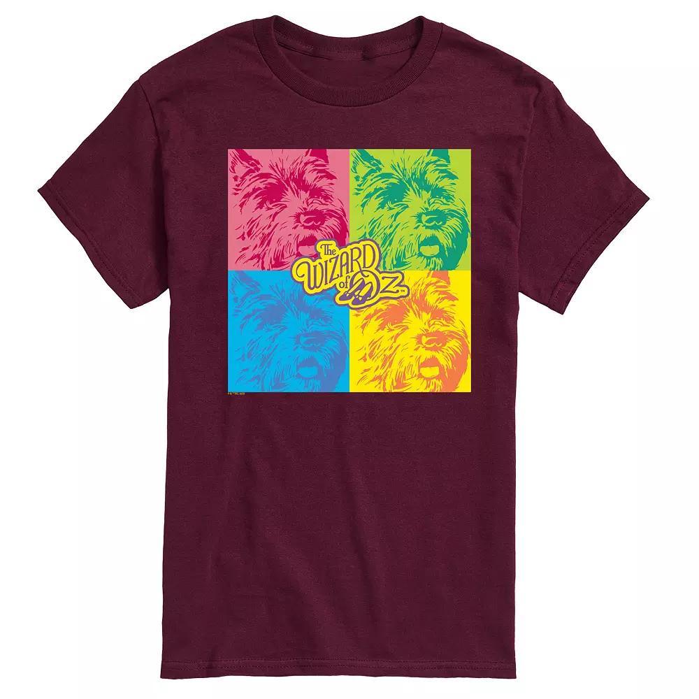 Mens Wizard Of Oz Toto Grid Graphic Tee Product Image
