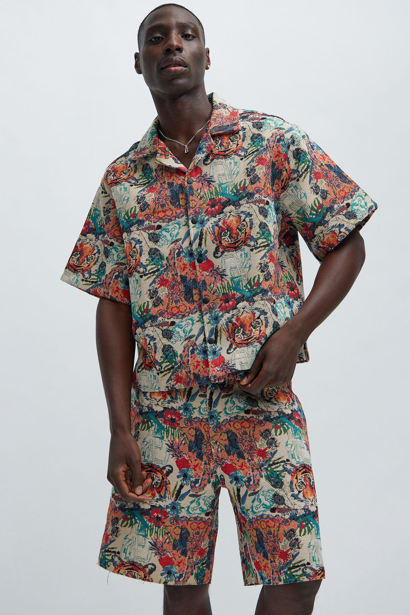 Ansel Tapestry Shirt - Multi Color Product Image