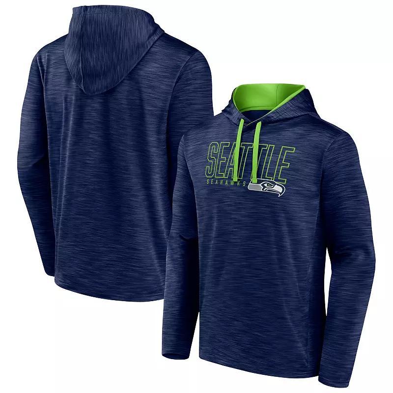 Men's Fanatics Branded Heather Black Las Vegas Raiders Hook and Ladder Pullover Hoodie, Size: Small, Lvr Charco Product Image
