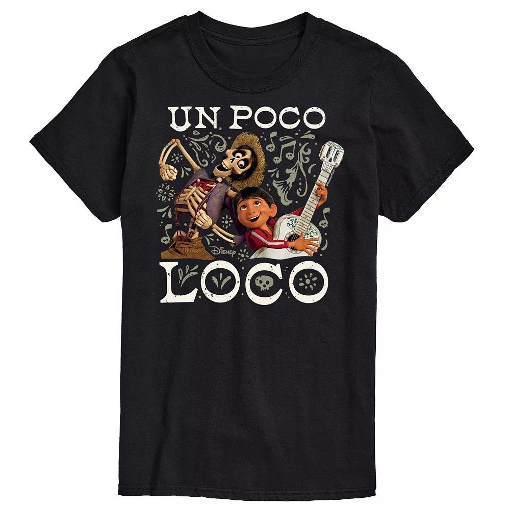 Disneys Coco Big & Tall Un Poco Loco Graphic Tee, Mens Product Image