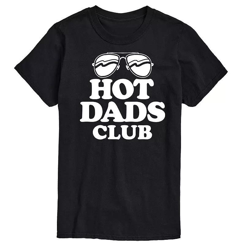 Mens Hot Dads Club Graphic Tee Product Image
