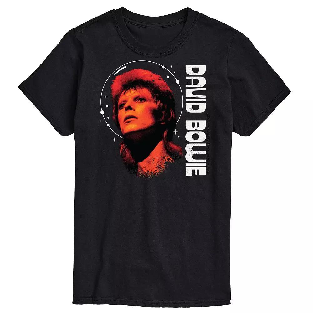 Men's David Bowie Constellation Tee, Size: XXL, Black Product Image