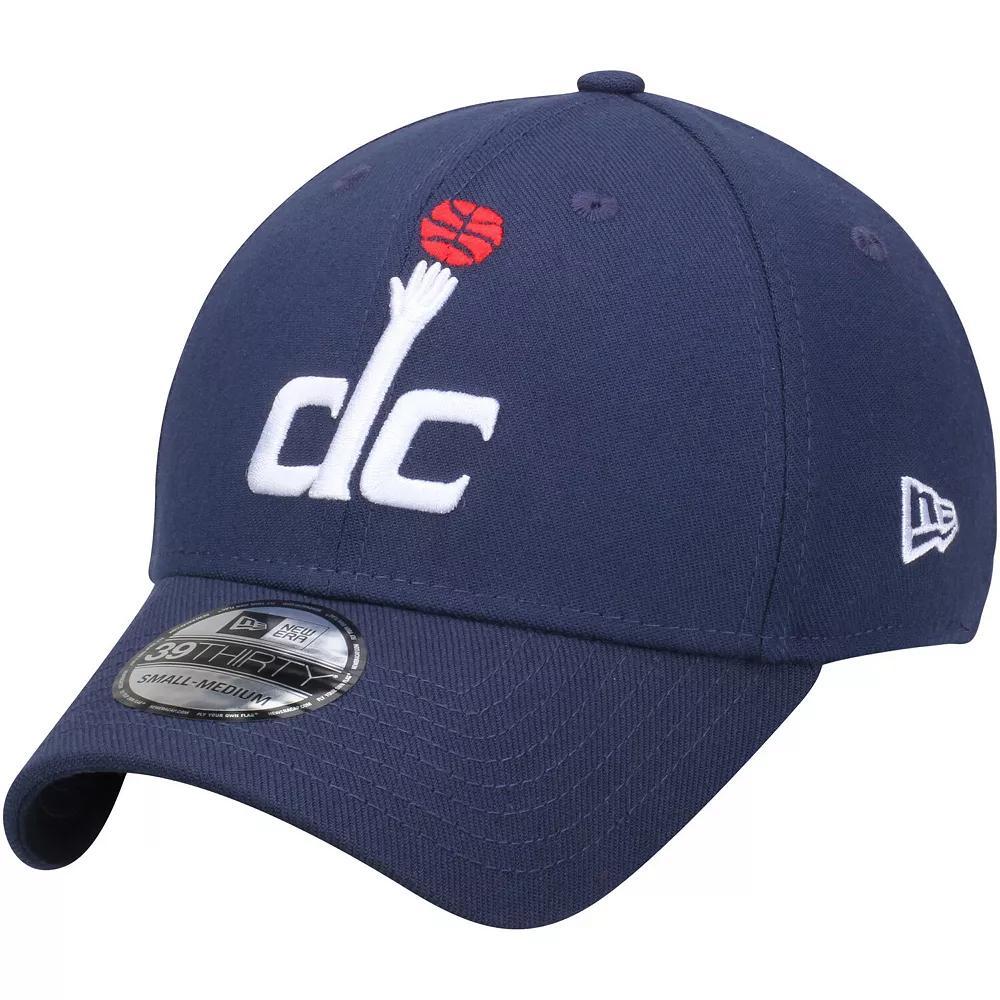 Men's New Era Navy Washington Wizards Team Classic 39THIRTY Flex Hat, Size: Medium/Large, Wiz Blue Product Image