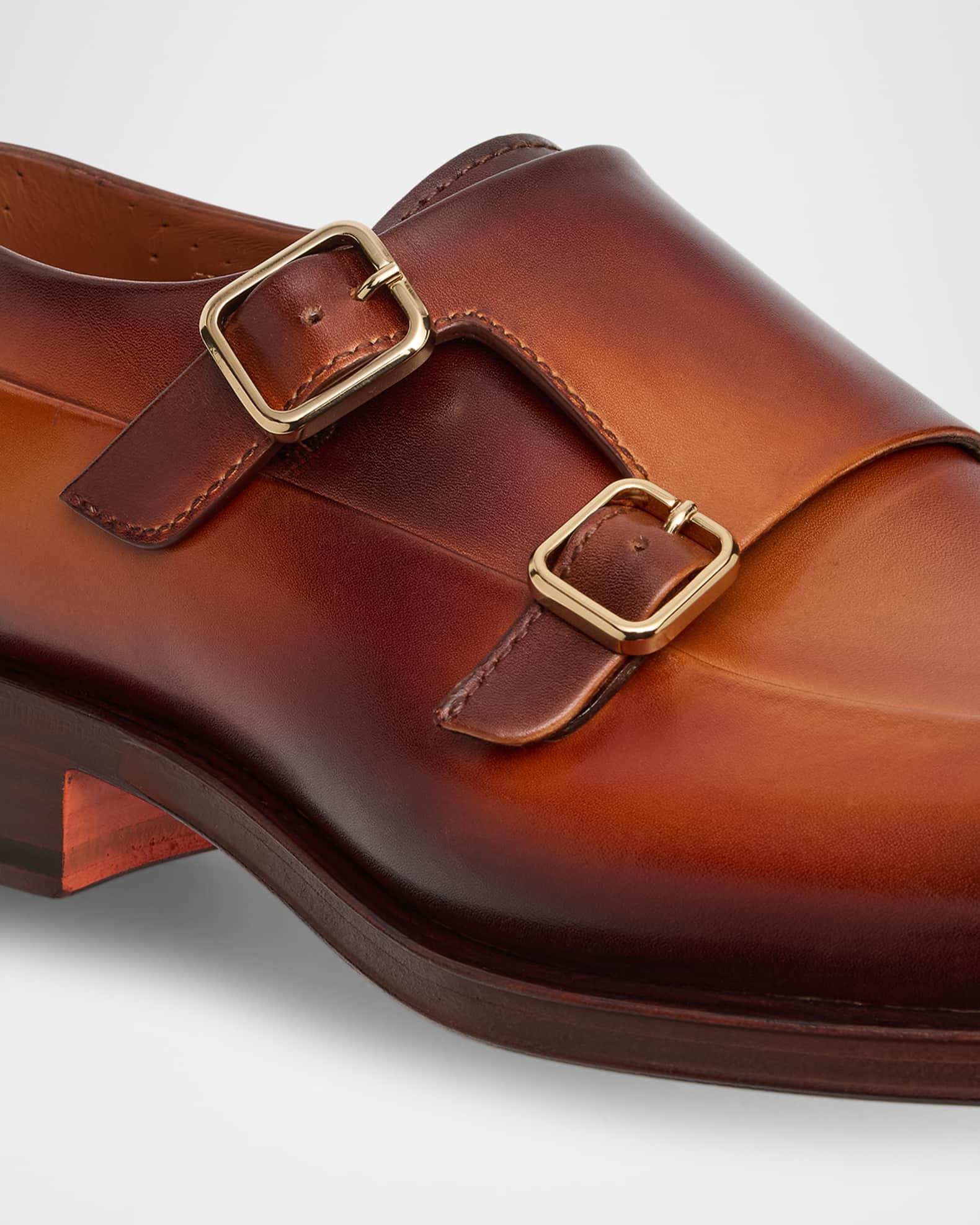 Men's Eros Double-Monk Strap Loafers Product Image