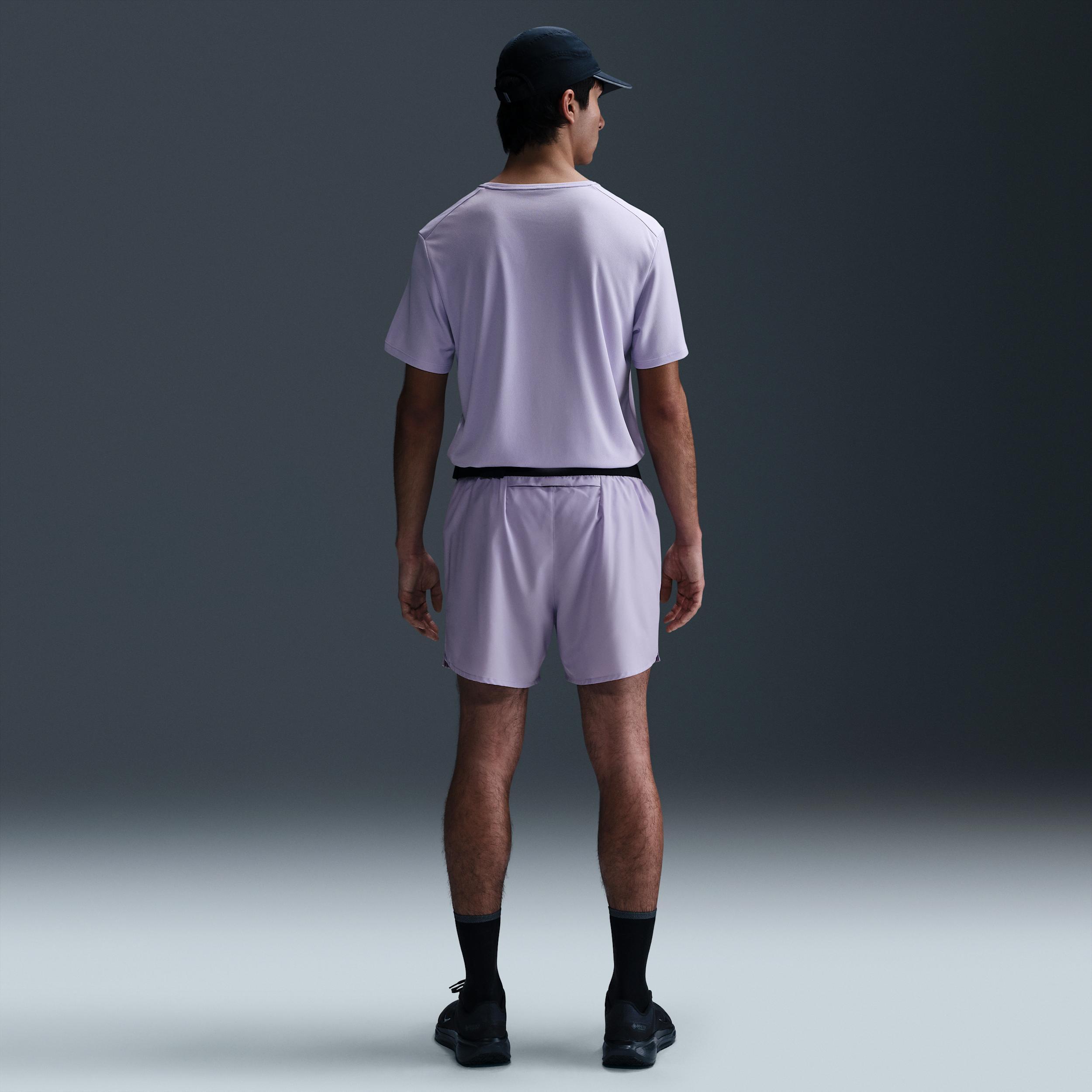 Nike Men's Miler Dri-FIT UV Short-Sleeve Running Top Product Image