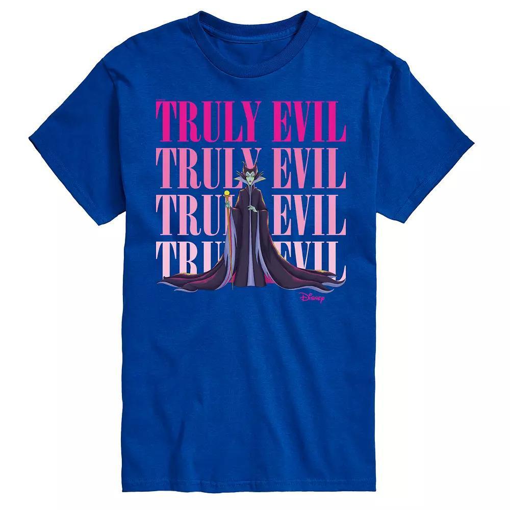 Disney Villains Maleficent Big & Tall Truly Evil Graphic Tee, Mens Product Image