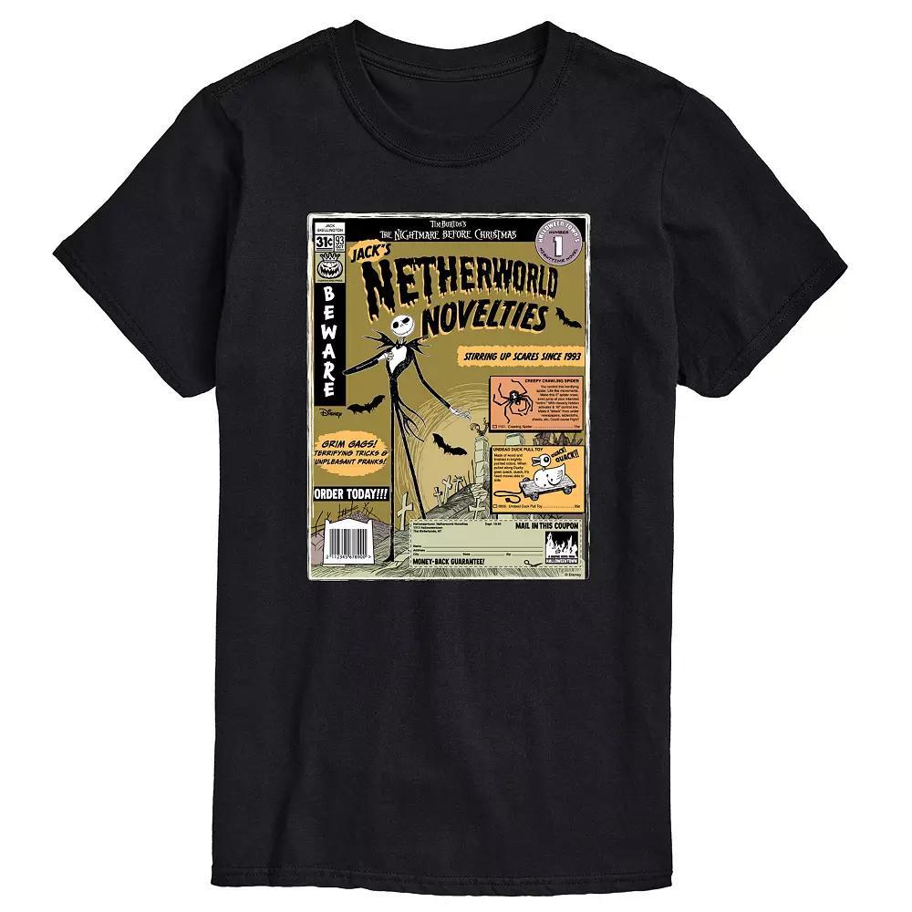 Disneys The Nightmare Before Christmas Mens Netherworld Graphic Tee Product Image