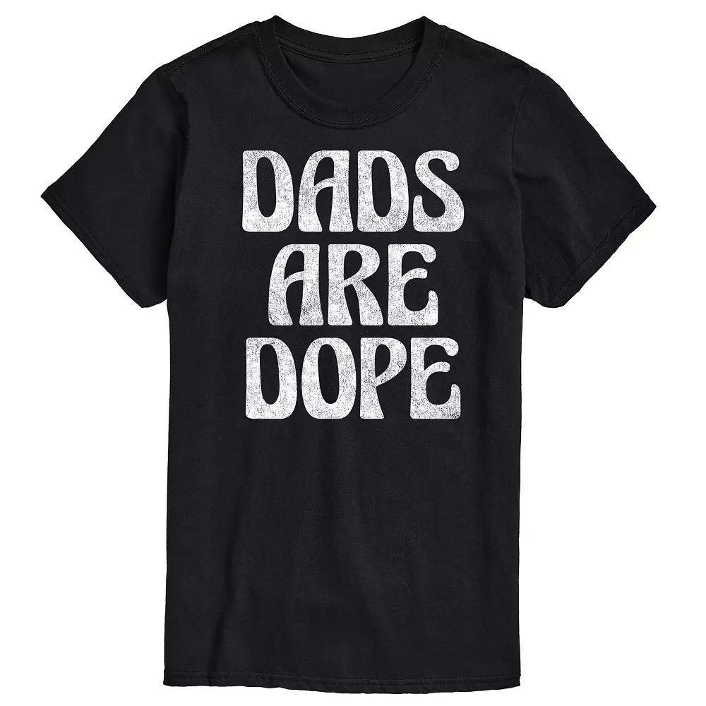 Big & Tall Dads Are Dope Graphic Tee, Mens Product Image
