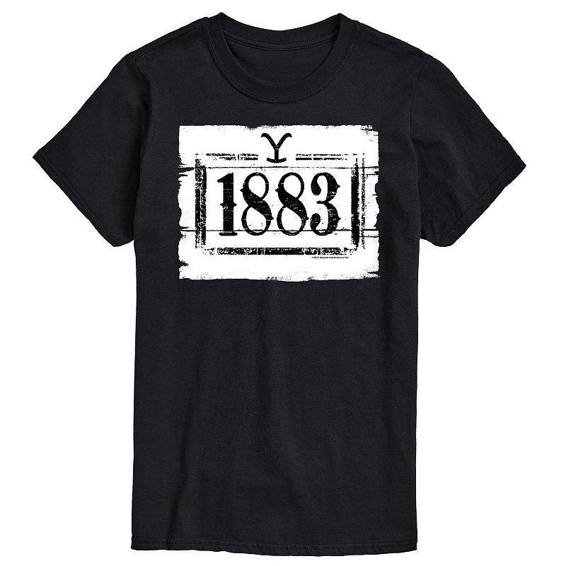 Big & Tall 1883 Wood Sign Graphic Tee, Mens Product Image