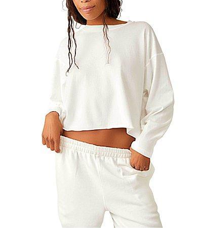 Free People FP Movement Inspire Layer Cropped Long Sleeve Shirt Product Image