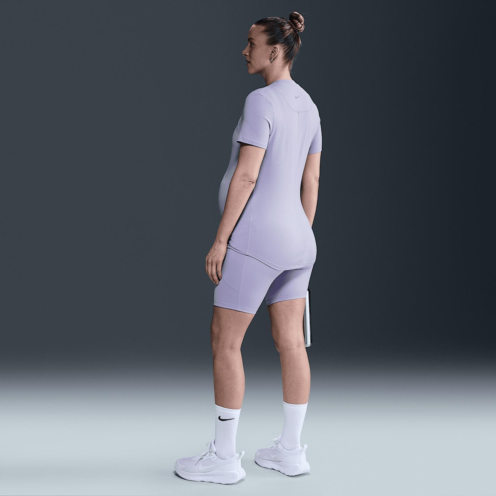 Nike Women's (M) One Dri-FIT Slim-Fit Short-Sleeve Top (Maternity) Product Image