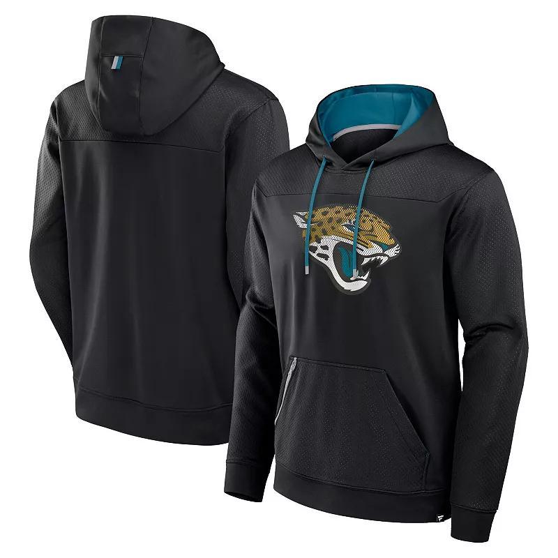Men's Fanatics  Black Florida Gators Defender Dot Faded Primary Pullover Hoodie, Size: Medium Product Image