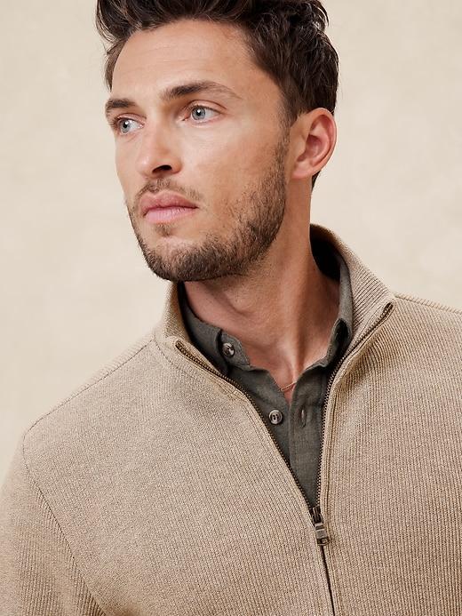 Knit Full Zip Jacket Product Image