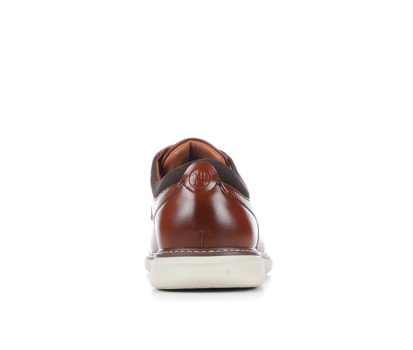 Men's Nunn Bush Chase Plain Toe Oxford Dress Shoes Product Image